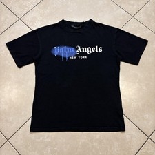 Palm Angels Shirt Mens Small Black New York S...