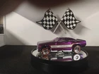 Rare Hot Wheels Hemi Hauler Redline 1977 Metallic Spe Purpl Challenger Funny Car