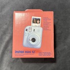 FUJIFILM INSTAX MINI 12 Instant Film Camera Pastel Blue BRAND NEW