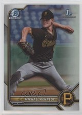 2022 Bowman Draft Chrome Refractor Michael Kennedy #BDC-176 10yf