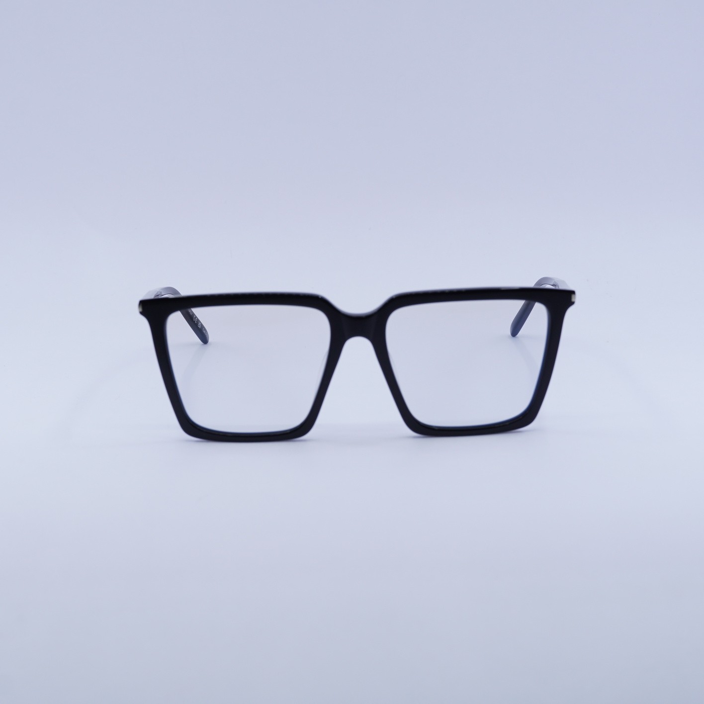 Saint Laurent SL474 006 Nero Lucido Chiaro a Grigio Fotocromatico con Luce Blu...