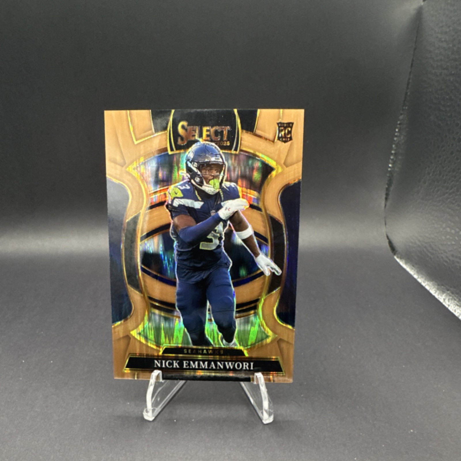 2025 Panini Select Copper Shock Prizm #15 Nick Emmanwori Rookie /899 Seahawks