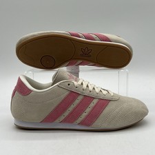 Womens Size 8 Adidas Taekwondo Lace White Pink Casual Sneakers JQ3518 NEW