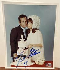 GET SMART DON ADAMS + BARBARA FELDON SIGNED 8x10 PHOTO BECKETT BAS