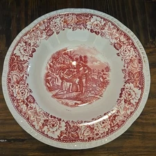 Historical America Homer Laughlin Soup Bowl Ponce de Leon Discovers FL 1512 