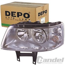 DEPO H7/H1 SCHEINWERFER LINKS PASSEND FÜR VW TRANSPORTER | 441-1175L-LD-EM