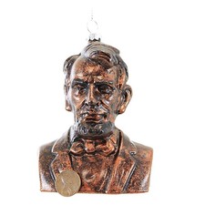 Craftoutlet.Com Abraham Lincoln Tree Ornament United States President 1861-1865