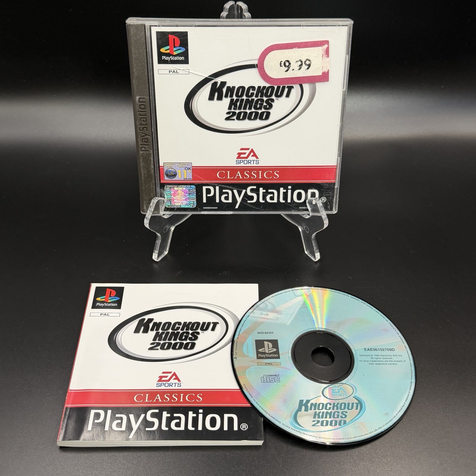 Knockout Kings 2000 (PAL, 1999) Sony Playstation 1 Game Boxed w/ Manual Included