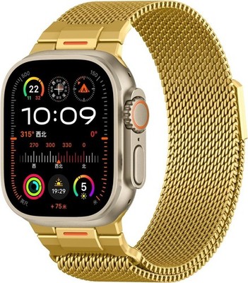 Für Apple Watch Ultra 3 11 10 9 8 7 6 SE Magnetisches Milanese Loop Mesh Armband