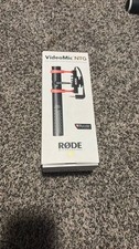 Rode VideoMic NTG On-Camera Shotgun Microphone USB-C 3.5mm Hot/Cold Shoe Compact