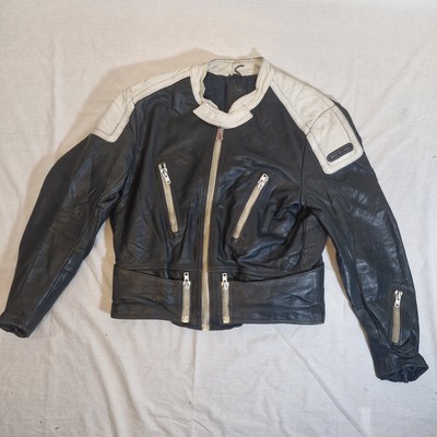 Vintage Hein Gericke Leder Biker Jacke 58 