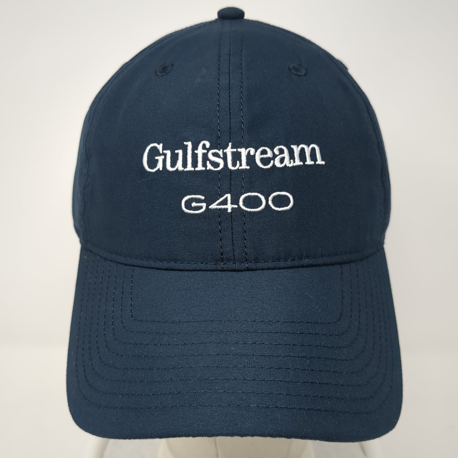 Gulfstream G400 Slideback Hat Solid Blue One Size… - image 2