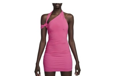 chinese dress ladies Jacquemus La Robe Draggiu Draped Maxi Dress