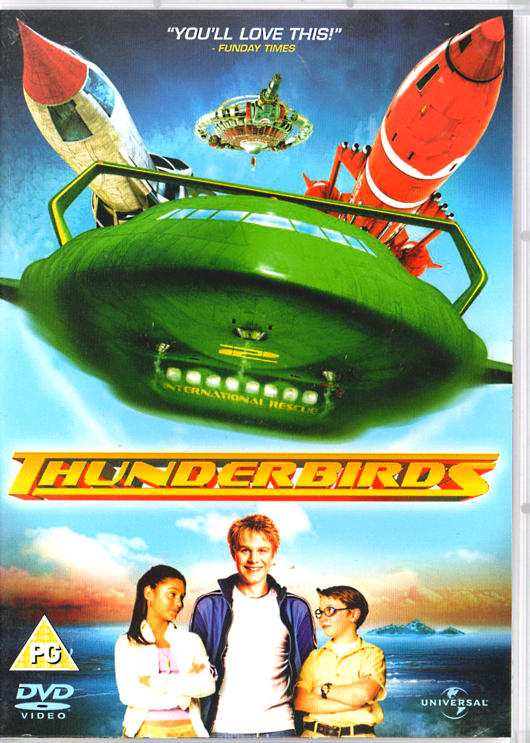 Thunderbirds (2004) - Kids DVD - PG - Live Action Movie, Good