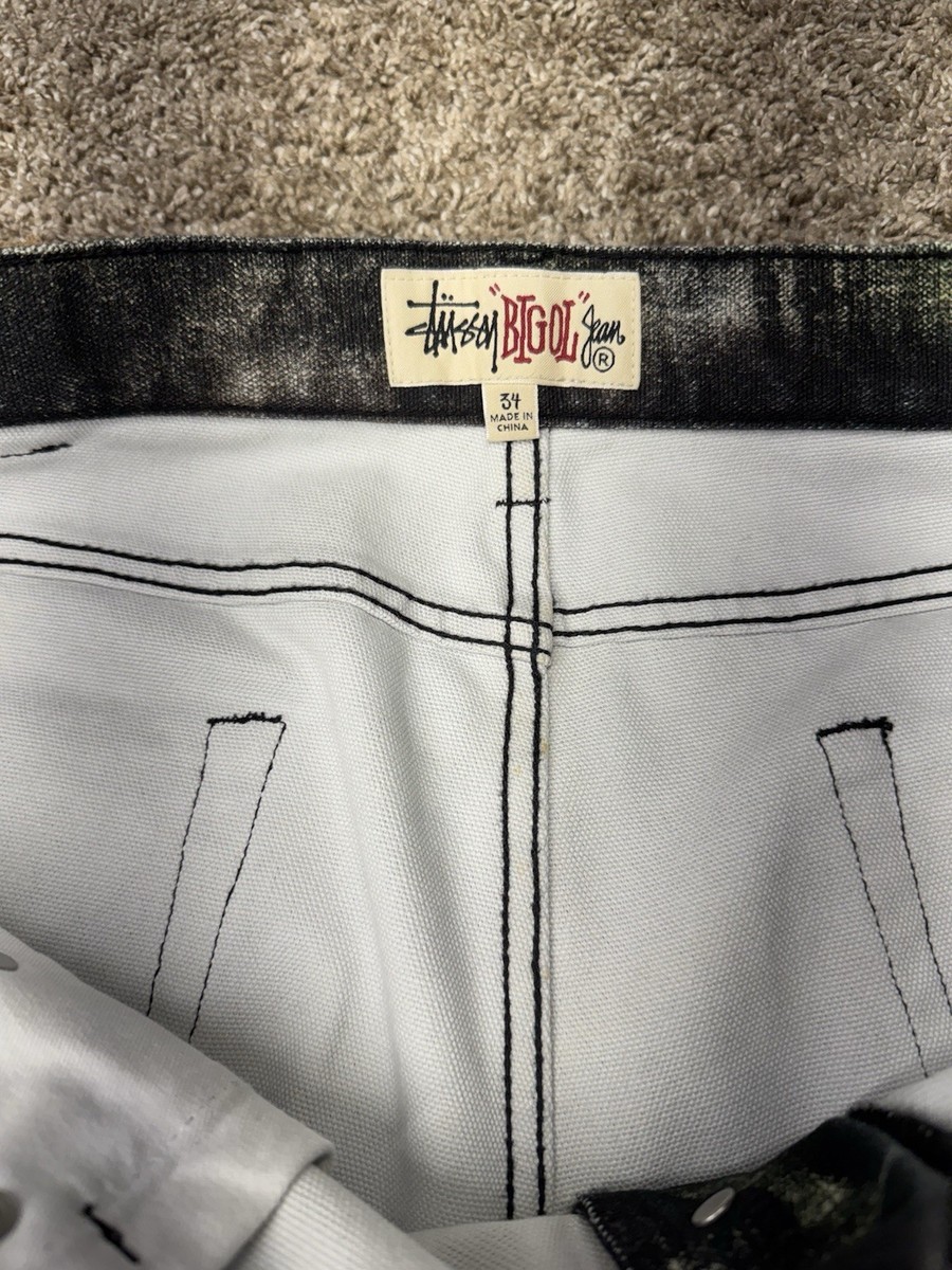 Stussy Big Ol' Stenpat Camo Jeans | eBay