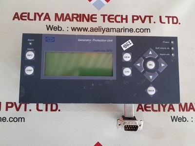 DEIF Generator Protection Unit EW10115YlY GPU/2/GS 100-690 VAC (Display Only)