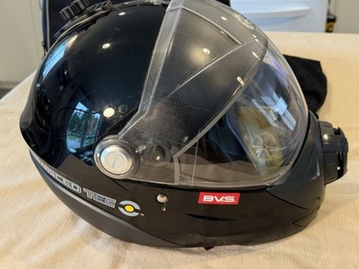 BV2S Ski-Doo Modular Snowmobile Helmet Size Large With Travel Bag