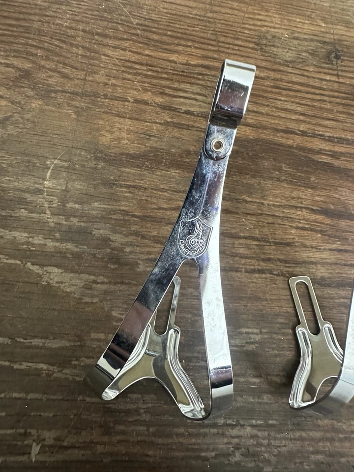 Vintage NOS Campagnolo C Record Era Chorus Toeclips Small - Image 2 of 4