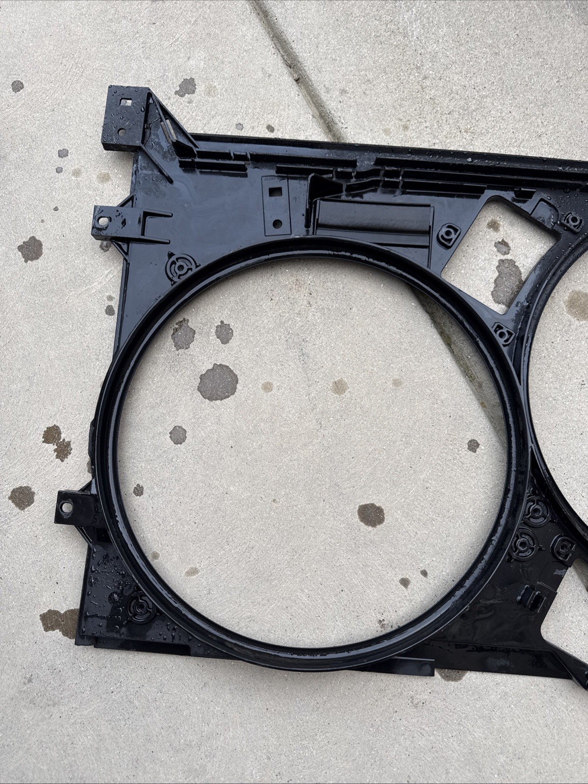 03-07 Bentley Continental GTC GT Flying Spur Radiator Cooling Fan Shroud OEM