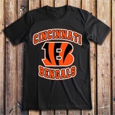 Cincinnati Bengals Main Team Shirt Sizes From Adult Sizes  Youth Fast Ship 