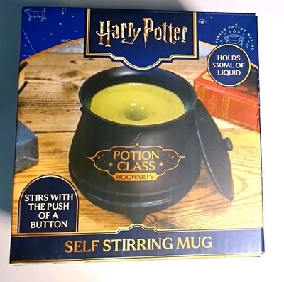Harry Potter Self Stirring Mug Potion Class Hogwarts Cauldron 11oz NEW