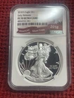 2018-S AMERICAN EAGLE NGC PF70 Early Releases Eagle Label