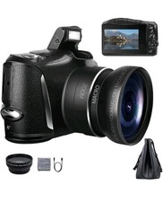 NBD Digital Camera 4K Ultra HD 48MP All-in-One Vlogging Camera, Wide Angle READ