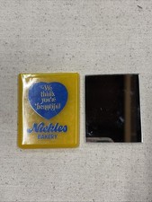 Vintage Nickles Bakery Purse Pocket Mirror In...