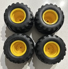 Tamiya CW-01 Yellow Wheels and Tires
