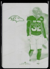 Eric Weddle 2019 Plates & Patches 1/1 Yellow 2019 #11 Donruss Elite Ravens