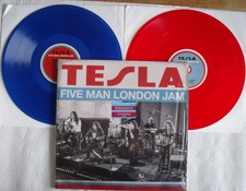 TESLA - FIVE MAN LONDON JAM - 2 x coloured Vi...