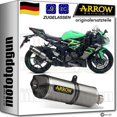 ARROW AUSPUFF ZUGELASSEN RACE-TECH ALUMINIUM C KAWASAKI ZX-6R ZX-6 R 636 2020 20