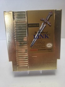 Zelda 2 The Adventure of Link - Nintendo NES - Cartridge and Clear case Tested