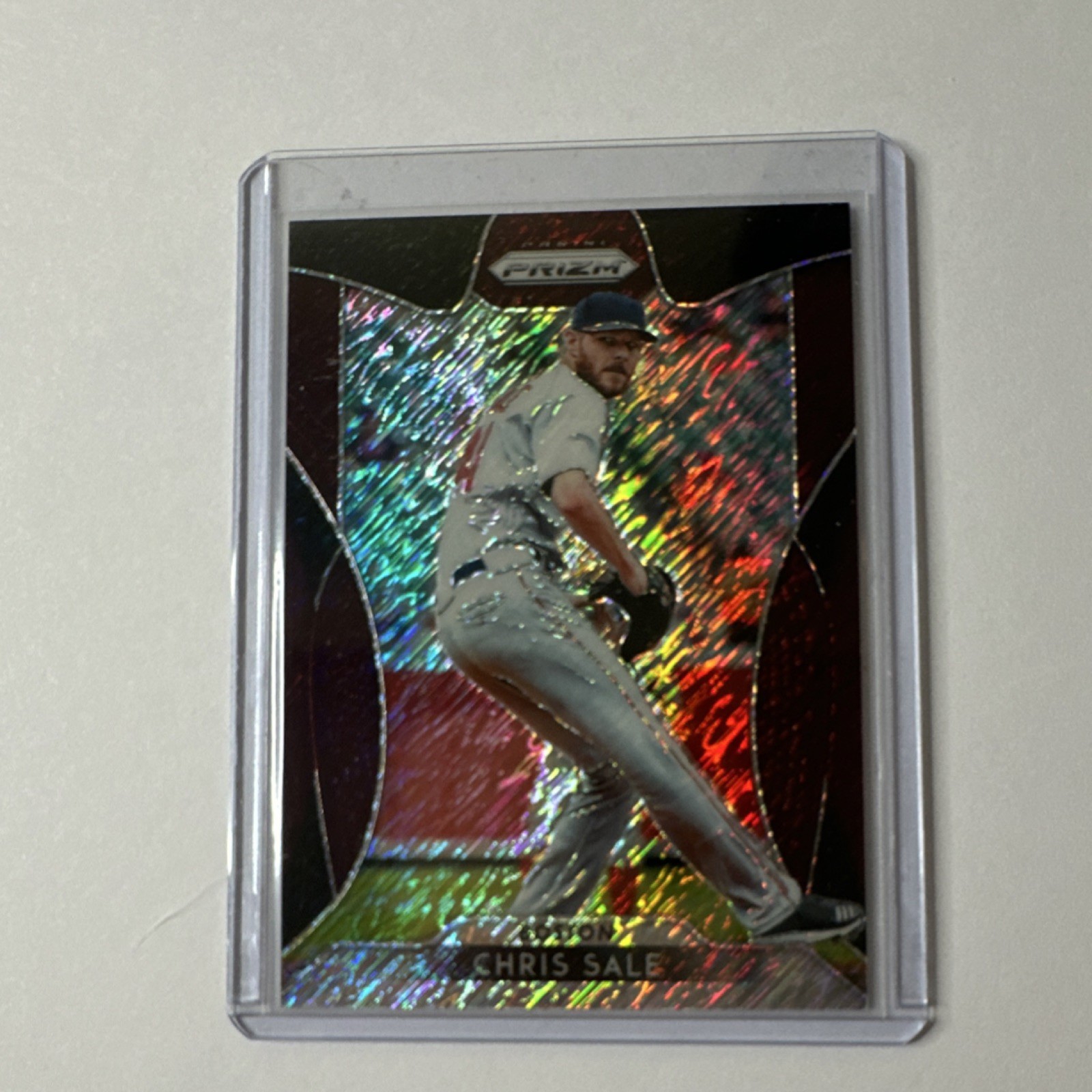 Panini 2019 Prizm Chris Sale #31 Burgundy Shimmer Prizm 25/25 BOOKEND! 