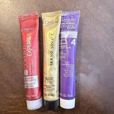 Lot Loreal Superior Preference Excellence 3 Conditioner Absolue Anti Brass Cool