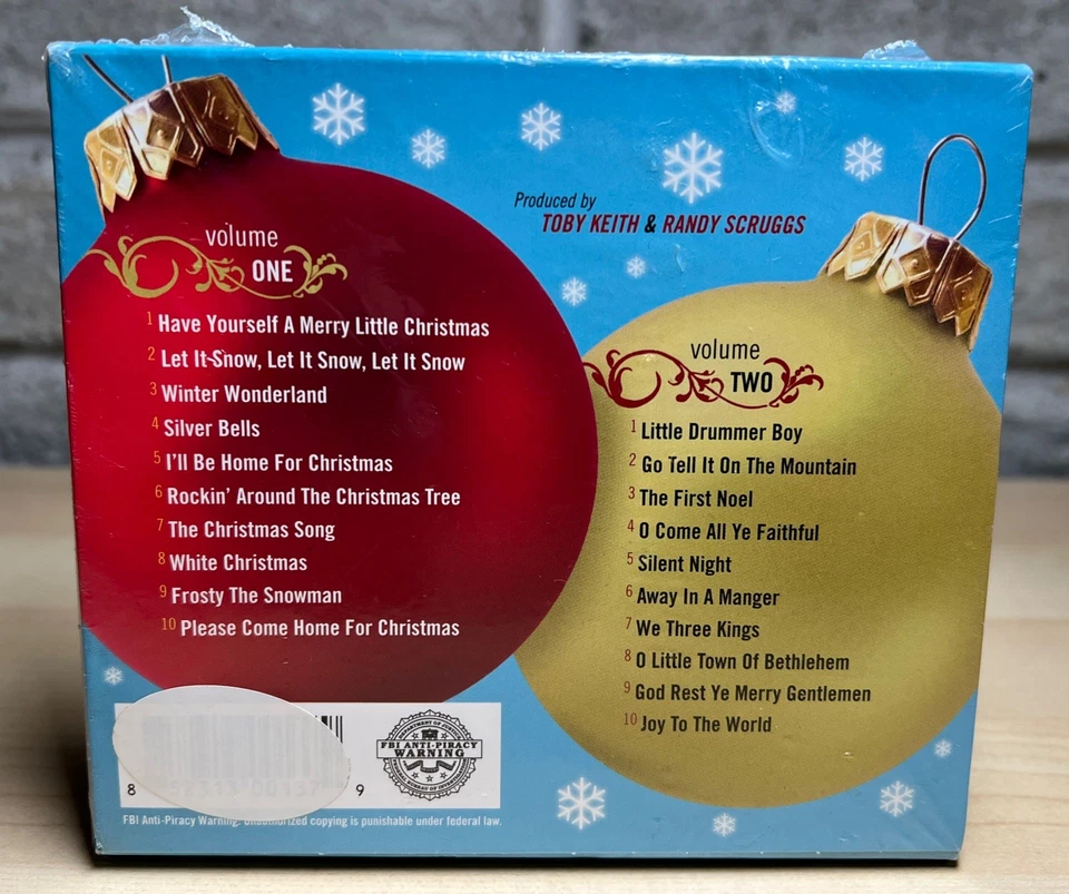 Toby Keith Classic Christmas Volume One & Two 2007 2 CD Box Set NEW SEALED - Image 2 of 3