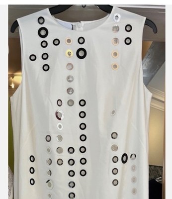 Akris Punto Women's Sleeveless Dress Size 6 Bust 35  Length 45 NWT