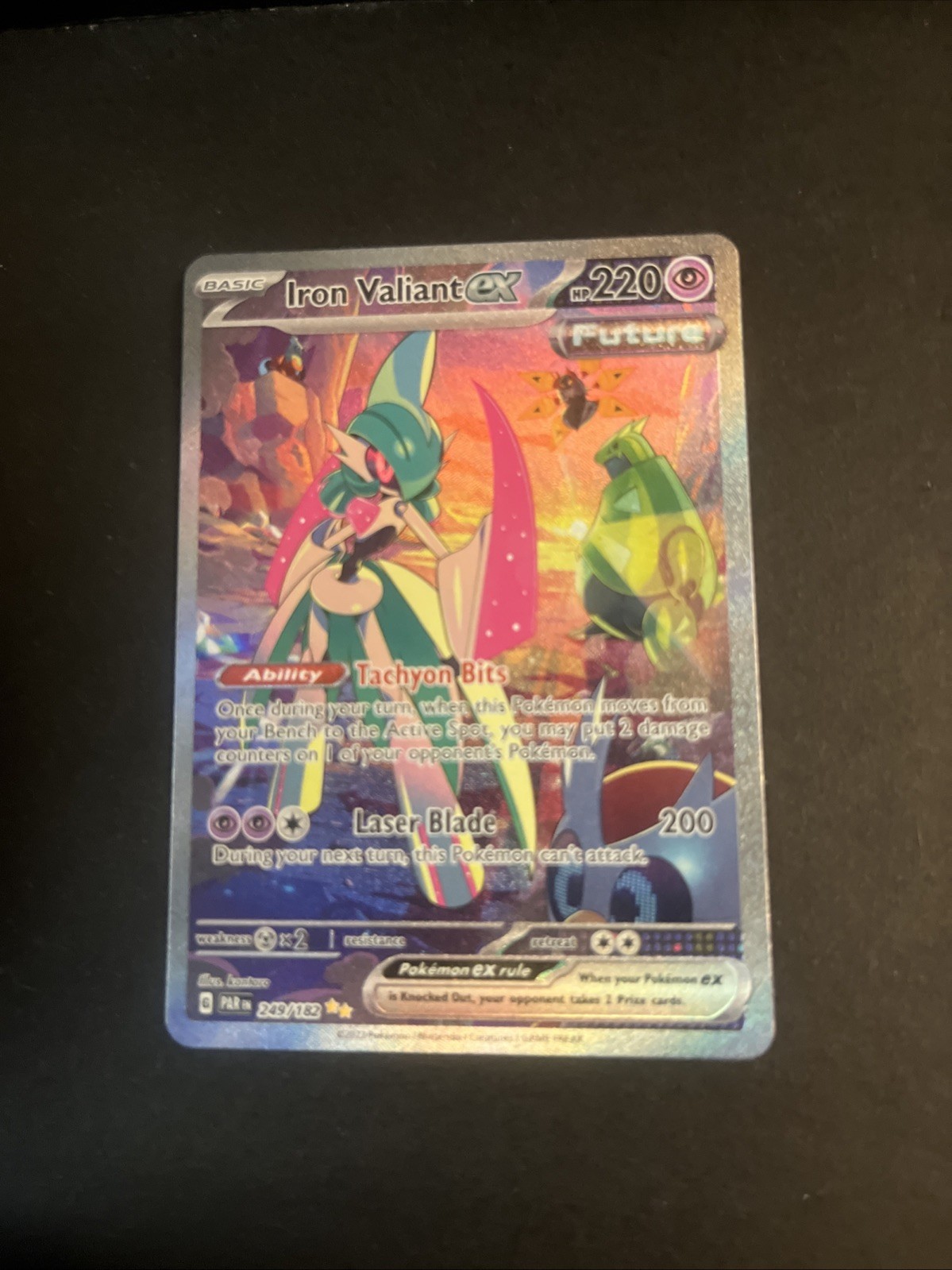 Iron Valiant ex 249/182 SV04: Paradox Rift Holo