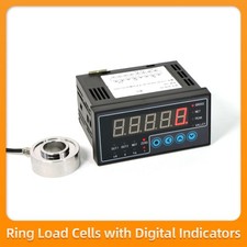 Ring force Load Cell Sensor with Indicator Display,Test Tension and Compression