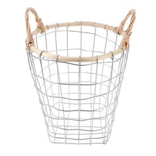 Basket for Blankets Living Room Round Storage Baseball Extra Large Wire