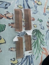 4 Wood Hair Brushes