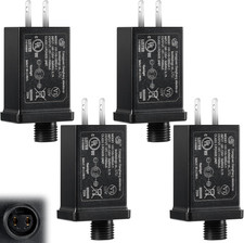 4PCS Replacement Yard Inflatable Adapter, Class 2 Power Supply