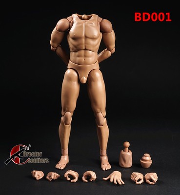 COOMODEL 1/6 BD001 Standard Muscle Flexible Figure Body Narrow Shoulder