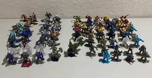 Mega Bloks/Contrux Halo Lot: 75+ Figures & 2 Micro Builds (Collector Owned)