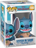 Gadget - Disney: Funko Pop! - Lilo & Stitch - Stitch In Sand (Vinyl Figure 1566)
