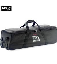 Stagg PSB-38/T Durable Black Nylon Percussion Stand/Hardware Bag With Wheels