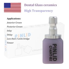 US C14 Emax Dental HT B2 Glass Ceramic Lithium Dislicate CAD/CAM Cerec Blocks