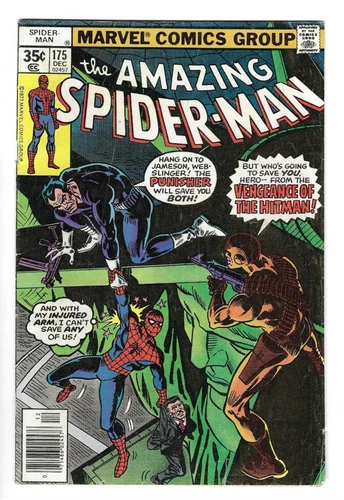 Amazing Spider-Man #175 GD/VG  Punisher Appearance Marvel 1977