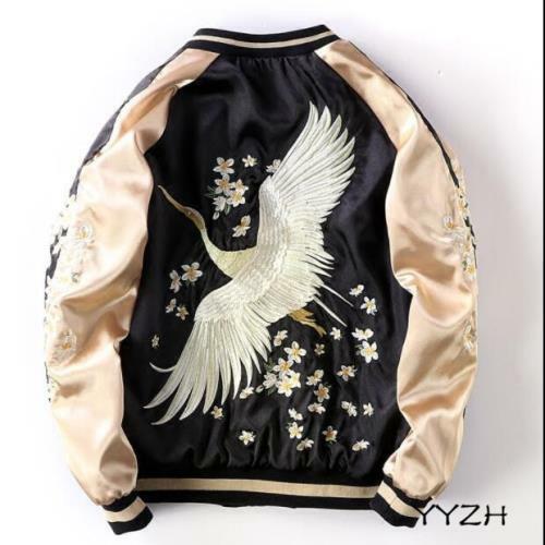Women Japanese Embroidery Baseball 