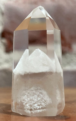 Quartz Crystal Point within a Quartz Point; Phantom, Ghost, Shadow Quartz